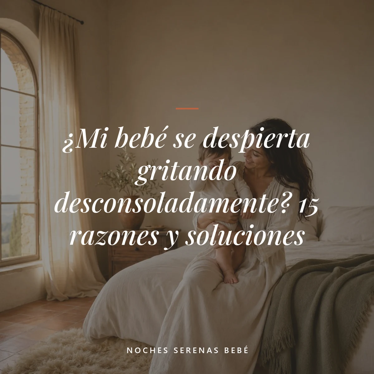 bebé se despierta gritando — ¿Mi bebé se despierta gritando desconsoladamente? 15 razones y soluciones